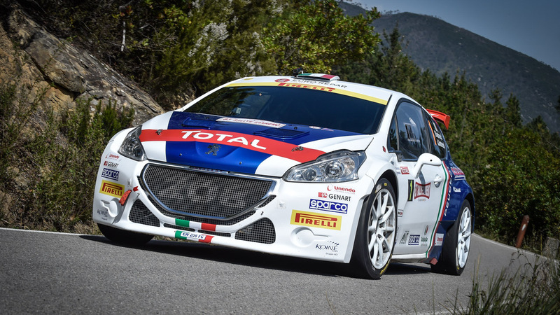 CIR 2016 Sanremo. Lampo accecante di Andreucci nel dominio assoluto di Peugeot