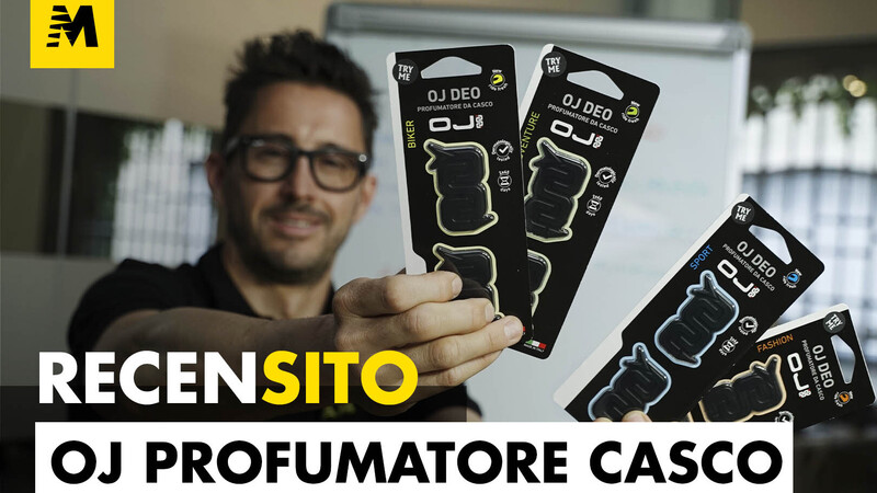 OJ Deo. Recensito profumatore per casco