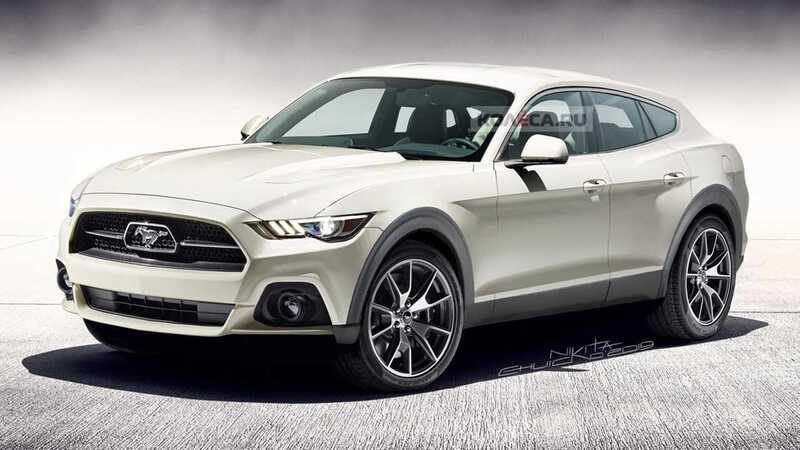 Ford Mustang SUV: il render della novit&agrave; elettrica