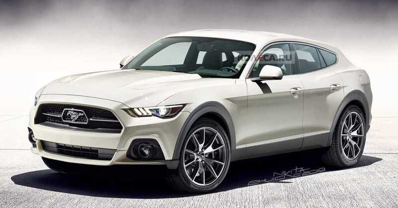 Ford Mustang SUV: il render della novit&agrave; elettrica