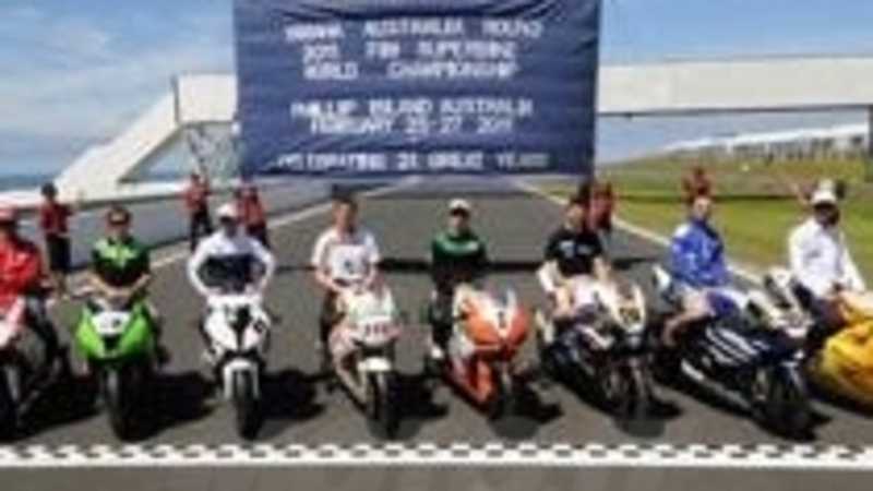 Al via il mondiale Superbike 2011