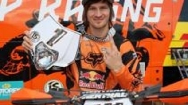 Taddy Blazusiak vince il Mondiale Indoor 2011 di Enduro