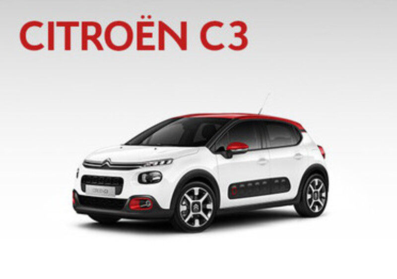 Offerta Citroen C3: benzina 99 &euro; al mese diesel 13K cash