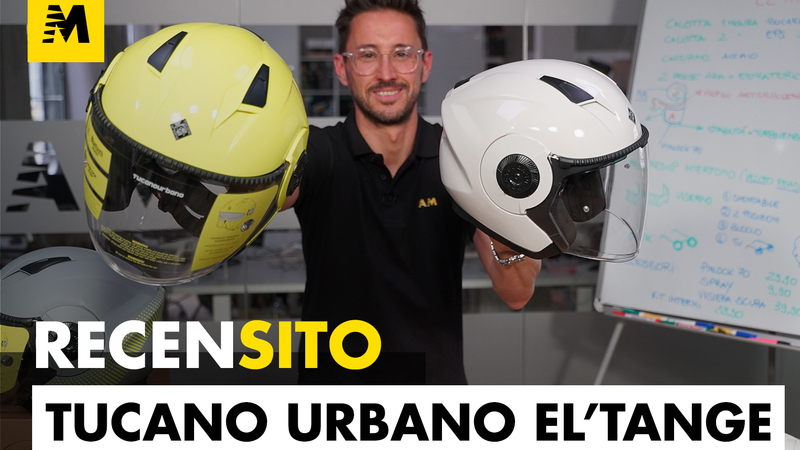 Tucano Urbano El&#039; Tange 1400. Recensito casco jet