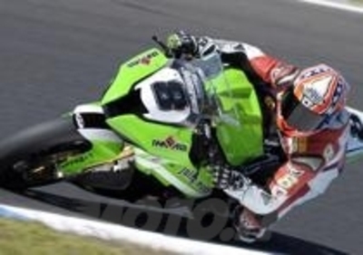 Rolfo e la Kawasaki ZX-10R si son ben comportati a Phillip Island