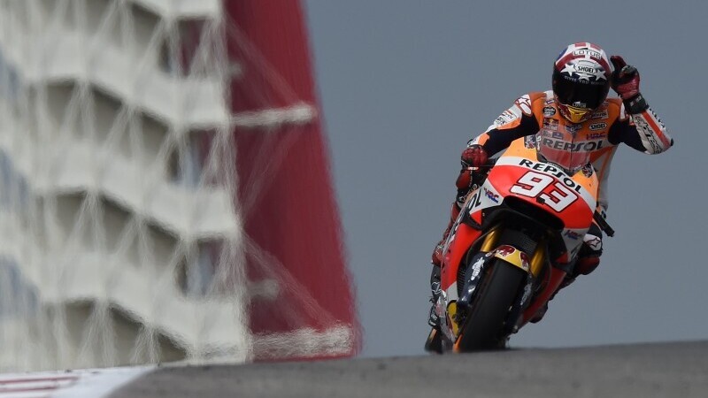 MotoGP. Austin 2016. Marquez conquista la pole