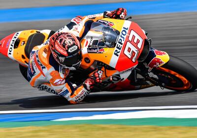 MotoGP. Marquez primo nel warm-up a Jerez