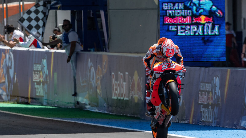 MotoGP 2019. Jerez, Marquez: &quot;Non vinco perch&eacute; ho la Honda&quot;