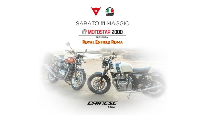 Royal Enfield: in mostra da Dainese Roma tutta la gamma