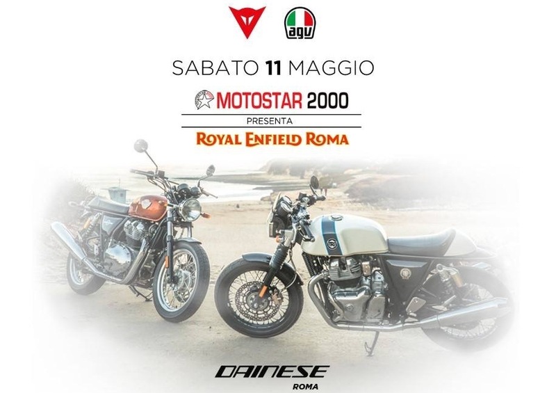 Royal Enfield: in mostra da Dainese Roma tutta la gamma