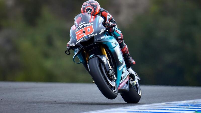 Jerez test 2019. Quartararo il pi&ugrave; veloce