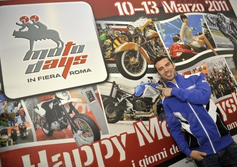 Melandri ha inaugurato Motodays. Guarda la gallery