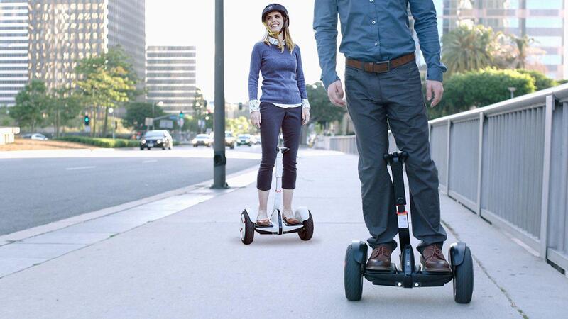 Monopattini elettrici, hoverboard e segway, inizia la sperimentazione