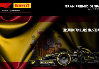 F1, GP Spagna 2019: le gomme Pirelli a Barcellona