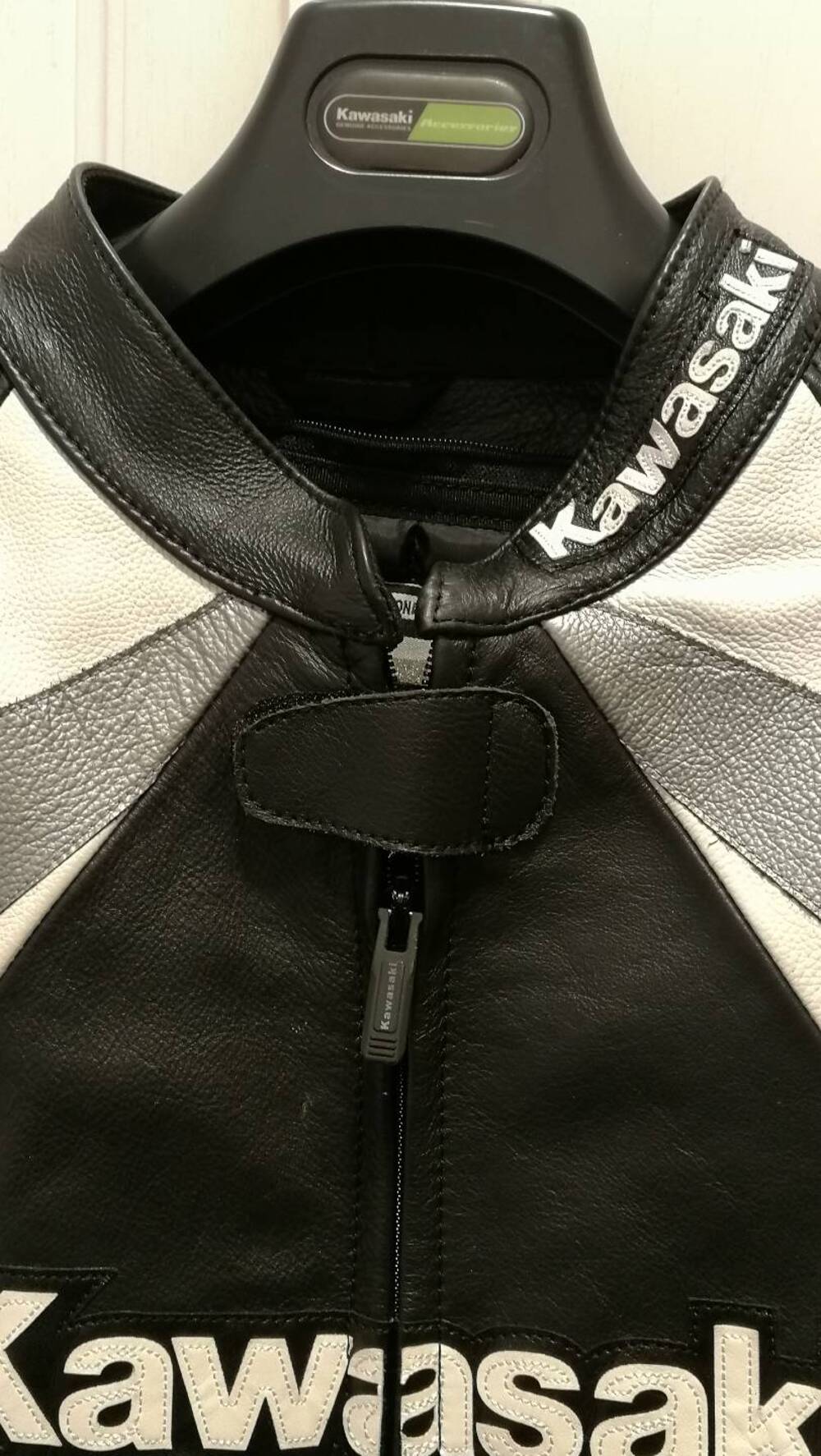 Giubbotto in pelle Kawasaki (6)