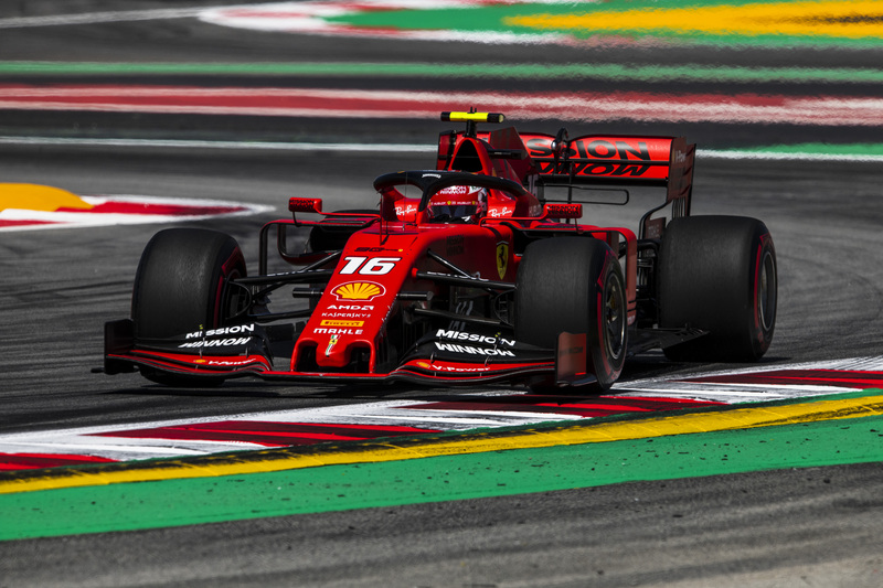 Charles Leclerc scatter&agrave; dalla quinta posizione in Spagna