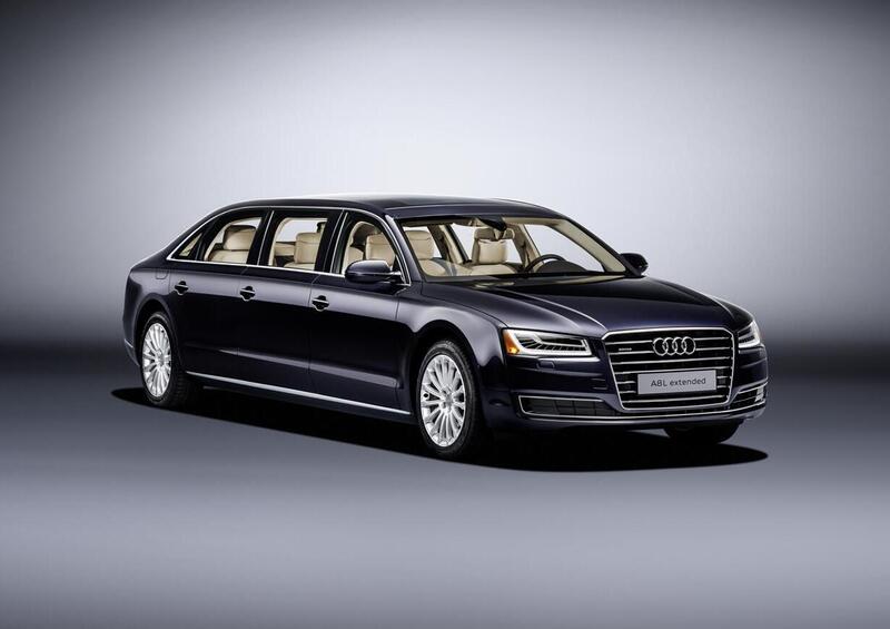 Audi A8 L Extended, “limo” da 6 metri e 36