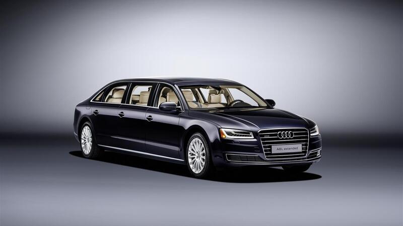 Audi A8 L Extended, &ldquo;limo&rdquo; da 6 metri e 36