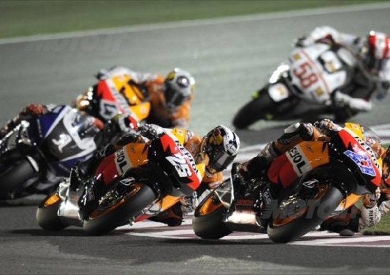 Qatar. I commenti di Stoner, Pedrosa, Dovizioso e Simoncelli