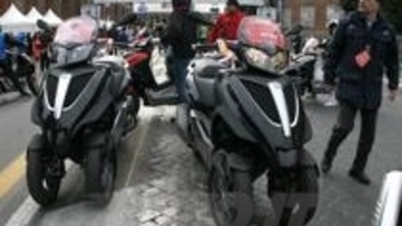  Piaggio Mp3 Yourban alla XVII Maratona di Roma