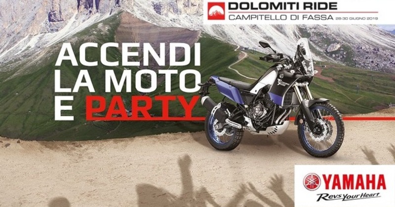 Yamaha Dolomiti Ride 2019: si torna a Campitello di Fassa