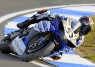 Melandri è il più veloce nelle libere di Aragon