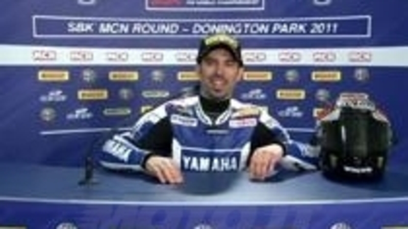 SBK Donington: Conferenza stampa Marco Melandri