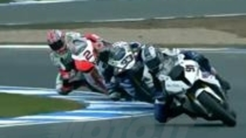 Highlights Race 2 SBK Donington 2011