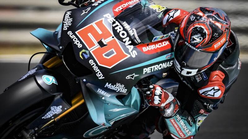 MotoGP 2019. Quartararo &egrave; il pi&ugrave; veloce nelle FP1