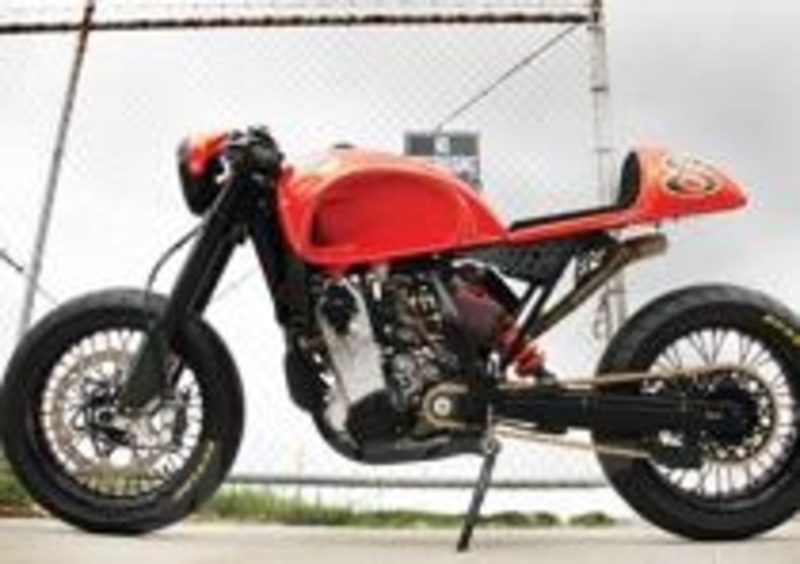 KTM EXC 525 Caf&egrave; Racer