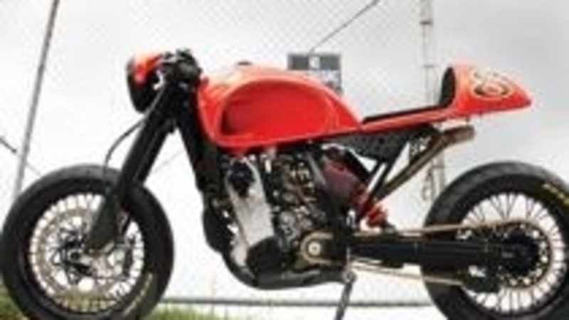 KTM EXC 525 Caf&egrave; Racer