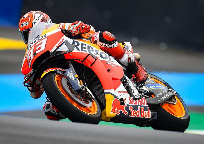 MotoGP 2019. M&aacute;rquez in pole a Le Mans