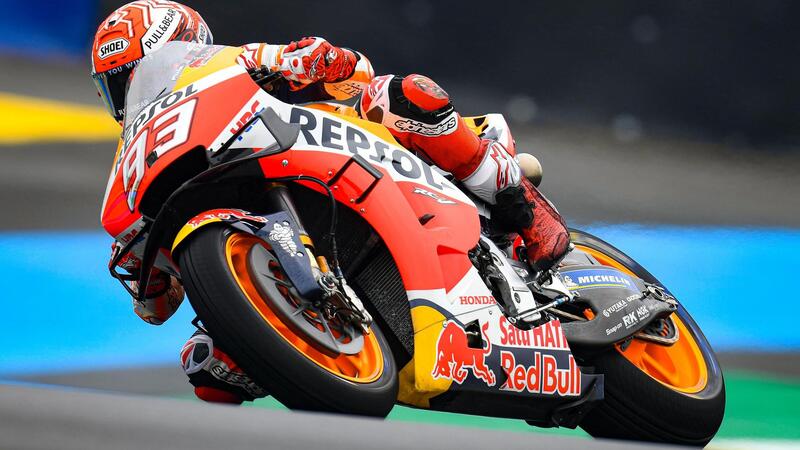 MotoGP 2019. M&aacute;rquez in pole a Le Mans