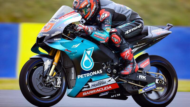 MotoGP 2019. A Quartararo il warm-up