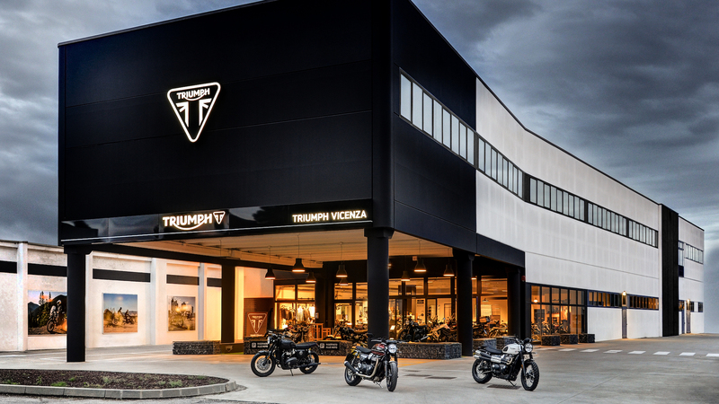 Triumph Vicenza si rinnova