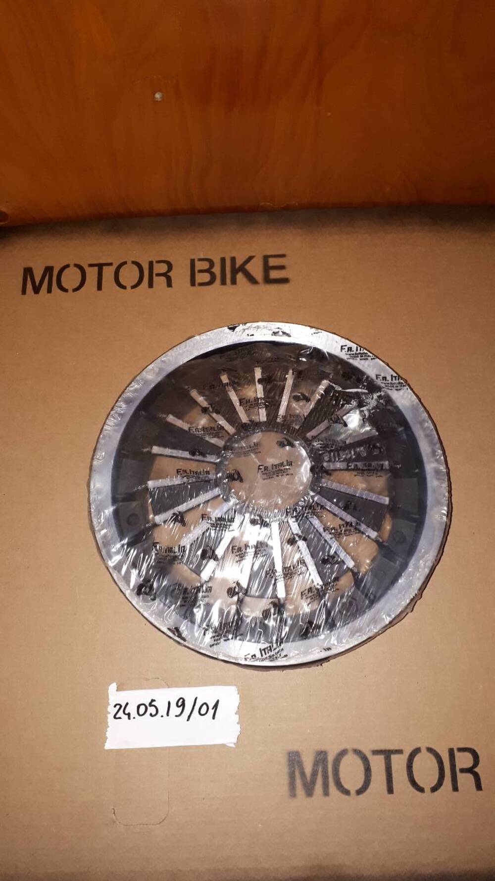 Cerchio F.A. con calotta "Racing" Piaggio