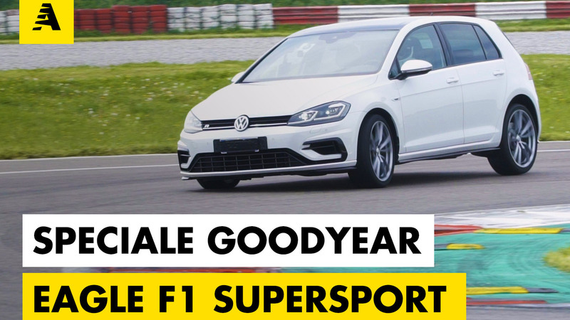 Pneumatici Goodyear Eagle F1 SuperSport: test drive su Golf R, strada e pista [video]