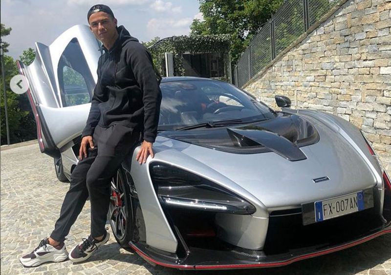 Cristiano Ronaldo, per lui una McLaren Senna