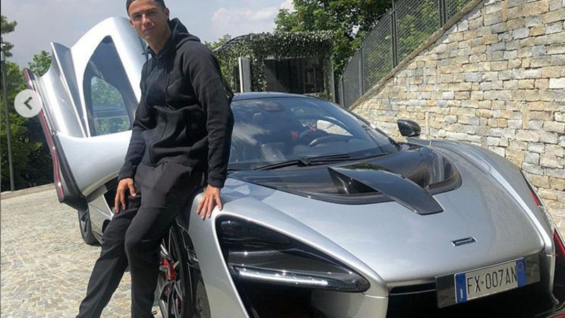 Cristiano Ronaldo, per lui una McLaren Senna