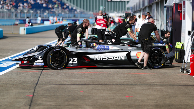 Formula E, E-Prix di Berlino: pole per Buemi