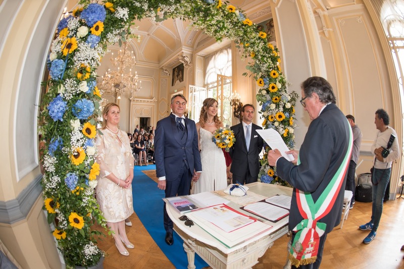 Il matrimonio &ldquo;da corsa&rdquo; di Tarcisio e Fiammetta