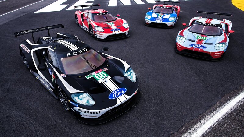 Ford GT: alla 24 ore di Le Mans con 5 livree celebrative