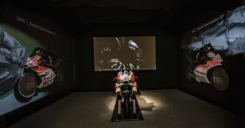 Ducati: anatomia della velocit&agrave;. Una mostra dedicata all&#039;aerodinamica
