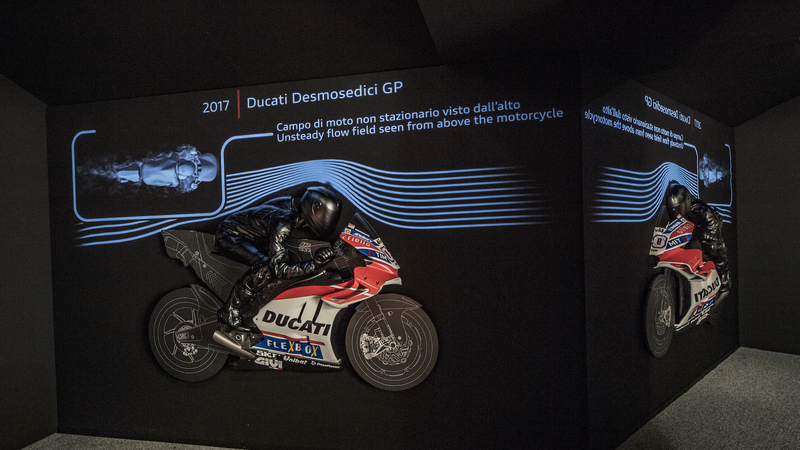 Ducati: anatomia della velocit&agrave;. Una mostra dedicata all&#039;aerodinamica