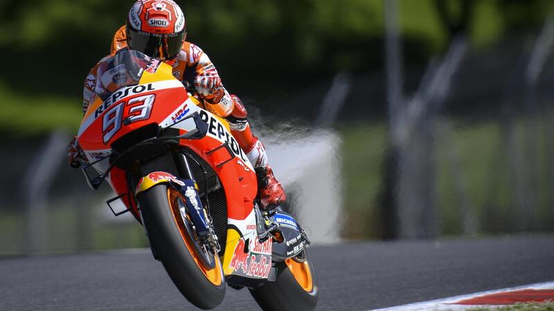 MotoGP 2019. M&aacute;rquez  "succhia" la pole position al Mugello