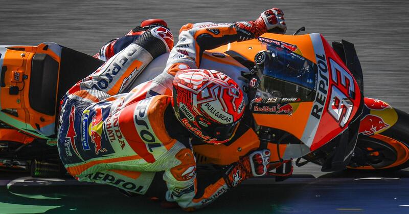 MotoGP 2019. M&aacute;rquez  primo nel warm-up al Mugello