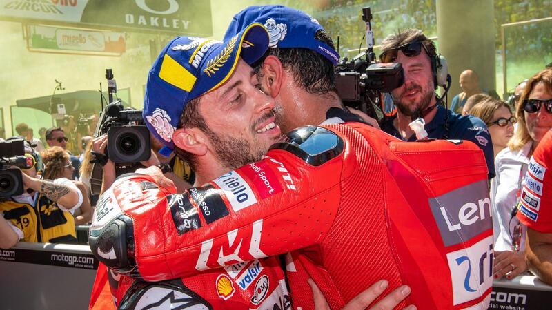 MotoGP 2019. Dovizioso: "Petrucci se lo merita"