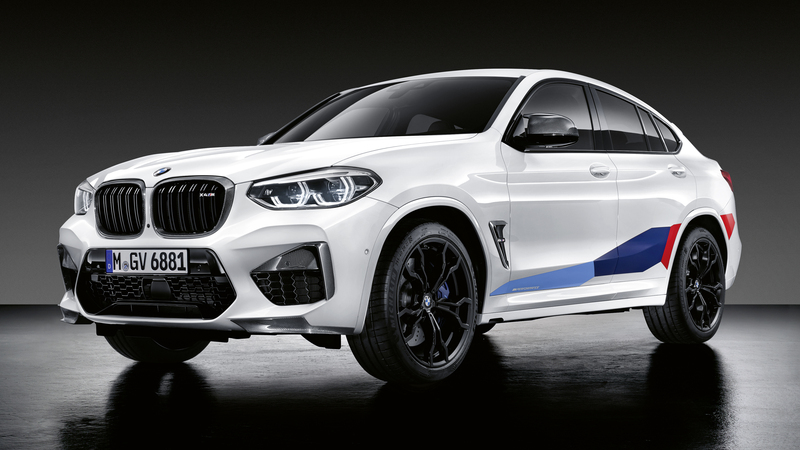 BMW X3 M e X4 M, arrivano le Performance Parts