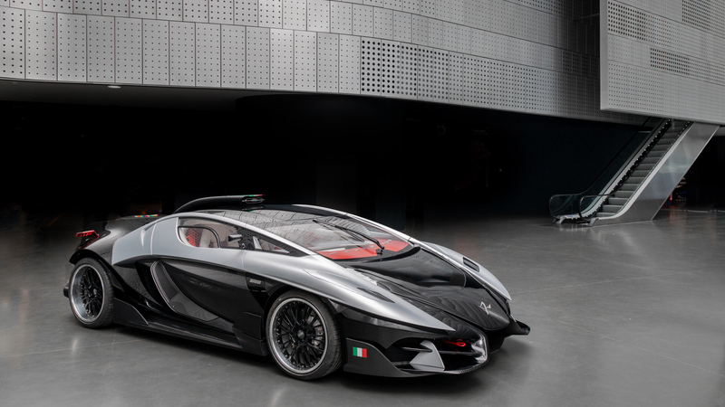 Frangivento Asfan&egrave; Dieci Dieci, 1.010 CV HYBRID per la hypercar italiana [Video]