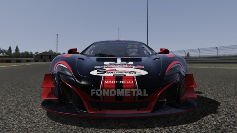 La livrea Team Racing ON3 realizzata su Assetto Corsa dedicata proprio alla McLaren 650S GT3